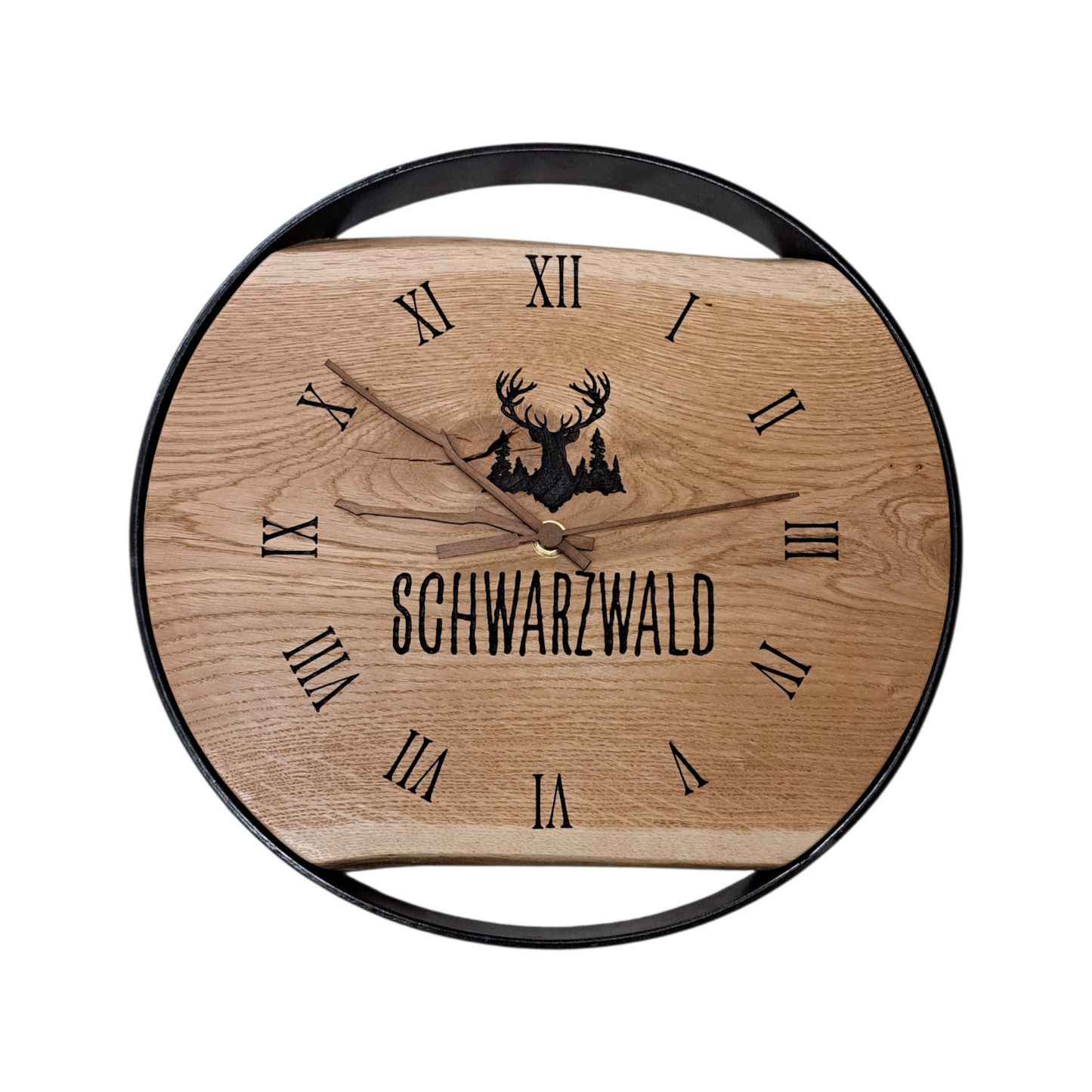 Wanduhr "Schwarzwald" Rund